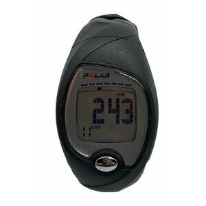 Polar FS3C Dark Gray Fitness Watch Wrist Heart Rate Monitor WR 50M Rubber Band